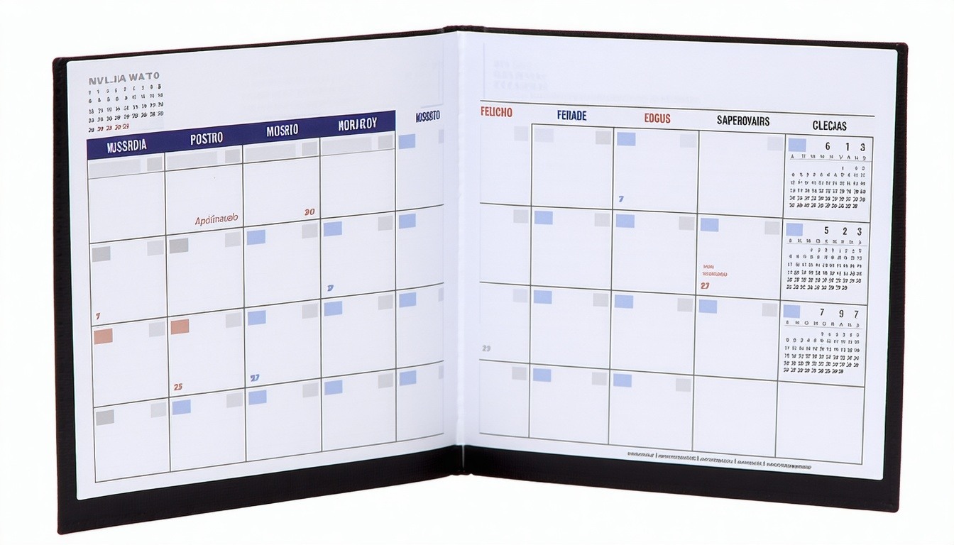 Calendario abierto mostrando fechas disponibles